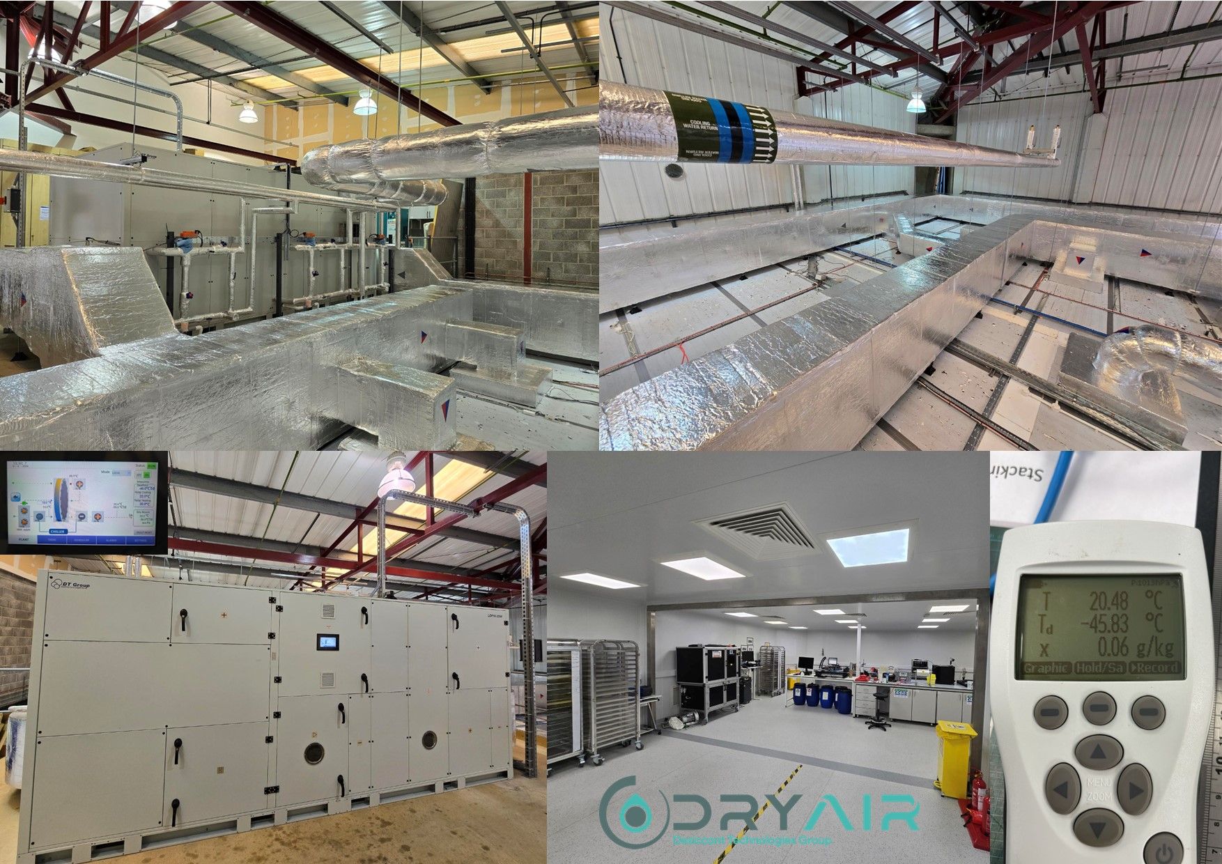 Datacenter met noodstroomvoorziening